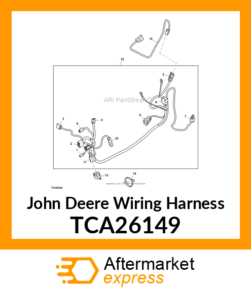 WIRING HARNESS, QUIK TCA26149