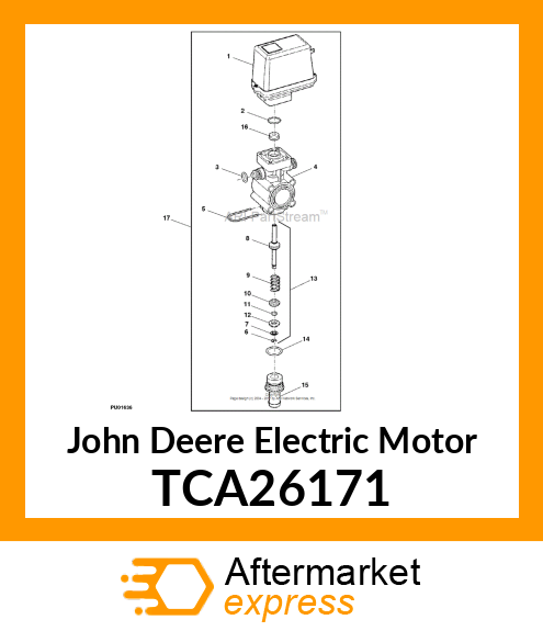 MOTOR, ELECTRIC TCA26171