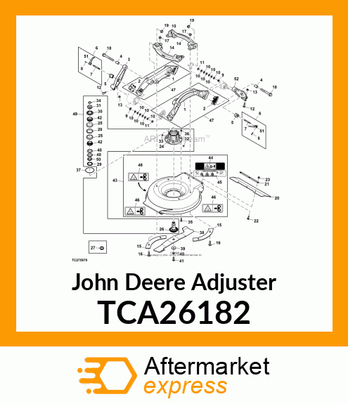 HOC, ADJUSTMENT ASSEMBLY TCA26182