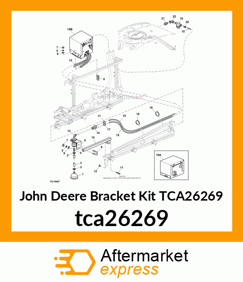 FOAM MARKER BOX W/COVER tca26269