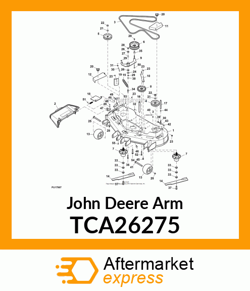 WLDMT, IDLER ARM 52 FLWLK TCA26275