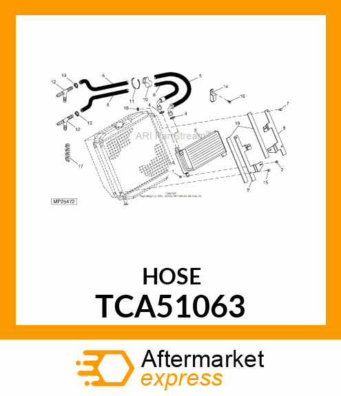 HOSE TCA51063