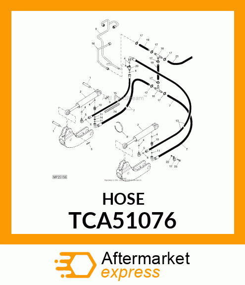 HOSE TCA51076