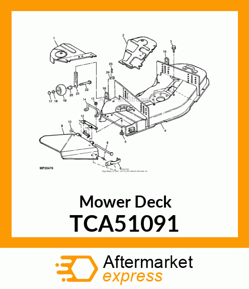 Mower Deck TCA51091