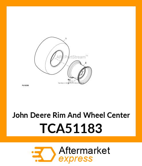 Rim And Wheel Center TCA51183