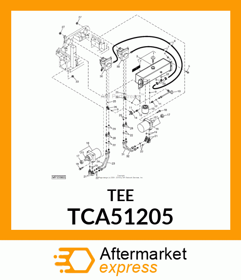 Tee Fitting TCA51205