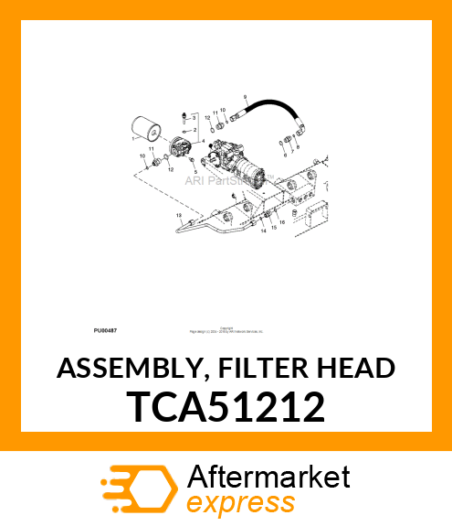 ASSEMBLY, FILTER HEAD TCA51212
