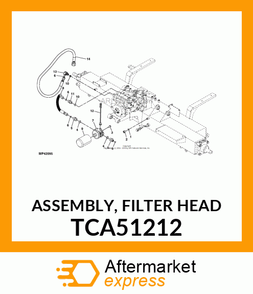 ASSEMBLY, FILTER HEAD TCA51212