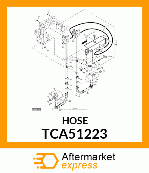 Hydraulic Hose TCA51223