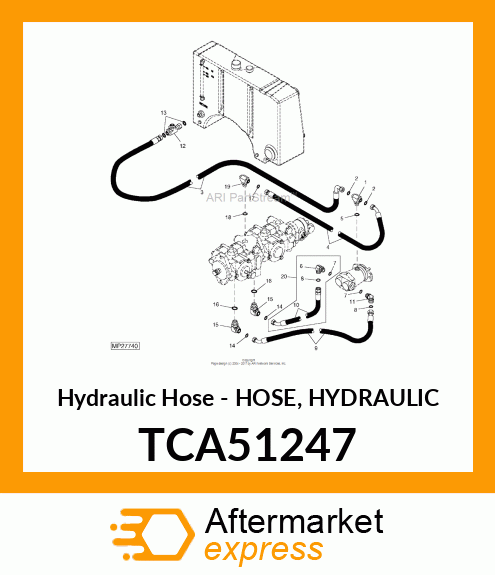 Hydraulic Hose TCA51247