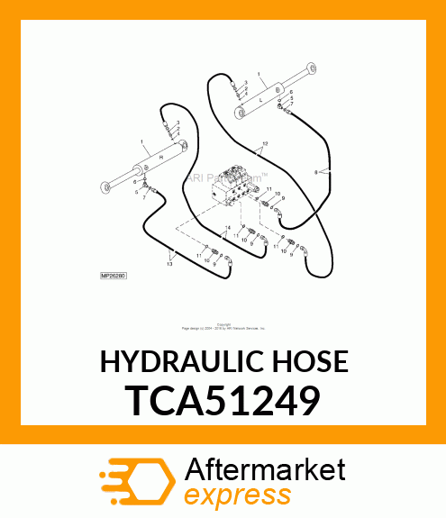 Hydraulic Hose TCA51249