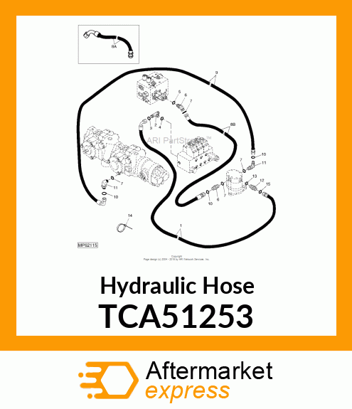 Hydraulic Hose TCA51253