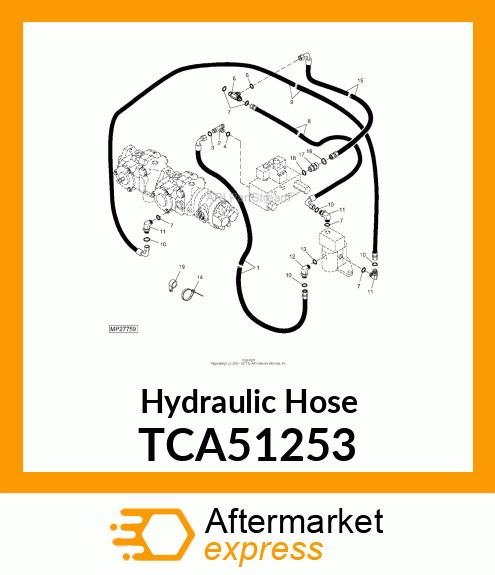 Hydraulic Hose TCA51253