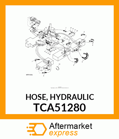 HOSE, HYDRAULIC TCA51280