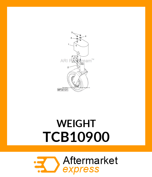 KIT, WEIGHT MCS TCB10900