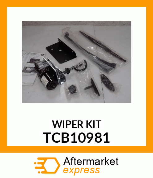 KIT, WINDSHIELD WIPER, FRONT TCB10981