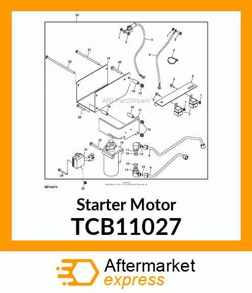 Starter Motor TCB11027