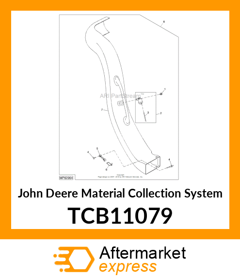 ASSEMBLY, 54 3 BAG AND DFS CHUTE TCB11079