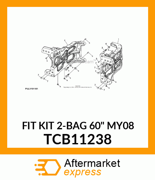 FIT KIT 2-BAG 60" MY08 TCB11238