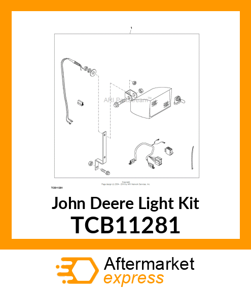 KIT, LIGHT OPTION (ATLAS) TCB11281