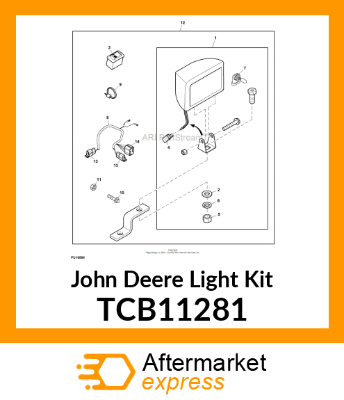 KIT, LIGHT OPTION (ATLAS) TCB11281