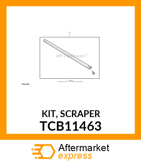 KIT, SCRAPER TCB11463