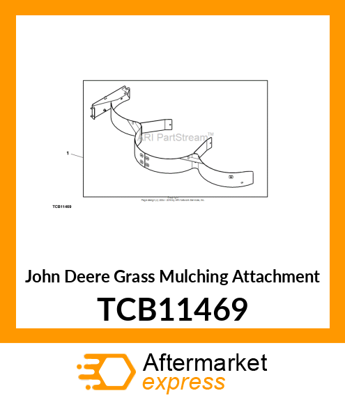 GRASS MULCHING ATTACHMENT TCB11469