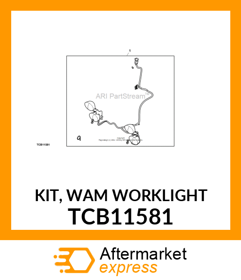 KIT, WAM WORKLIGHT TCB11581