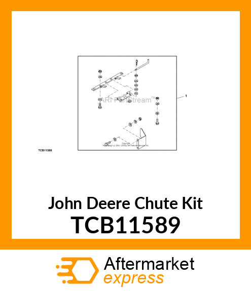 CHUTE ADAPTOR, 72" 7 TCB11589