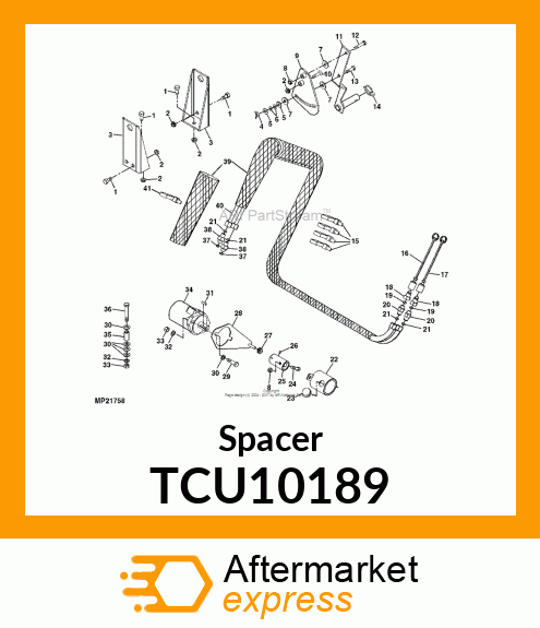 Spacer TCU10189