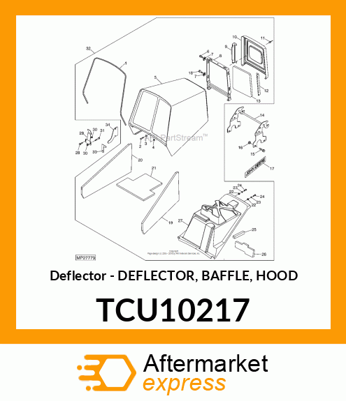 Deflector TCU10217