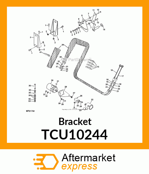 Bracket TCU10244