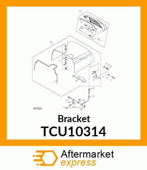 Bracket TCU10314