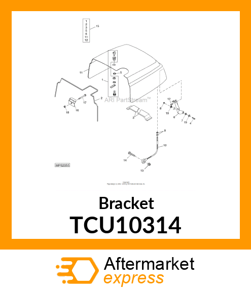 Bracket TCU10314