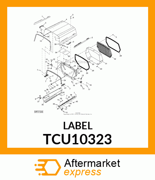 Label TCU10323