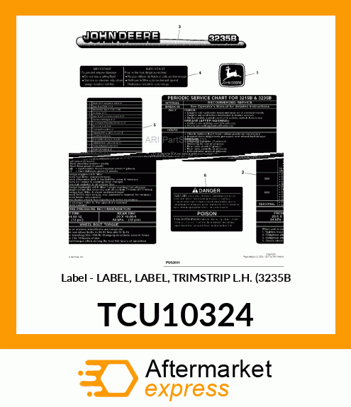 Label TCU10324