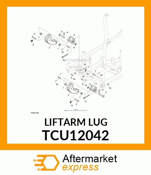 LIFTARM LUG TCU12042