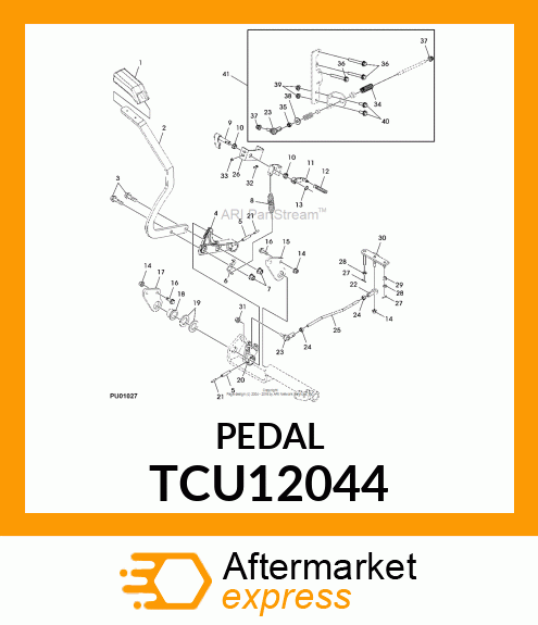 Pedal TCU12044