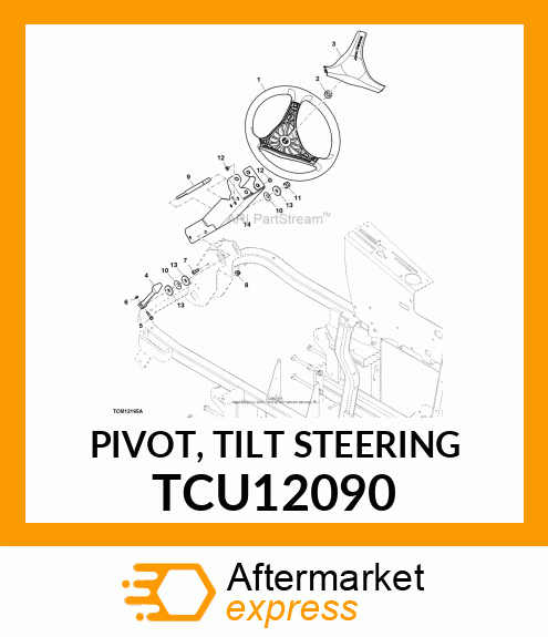 PIVOT, TILT STEERING TCU12090