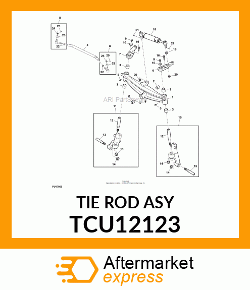 TIE ROD TCU12123