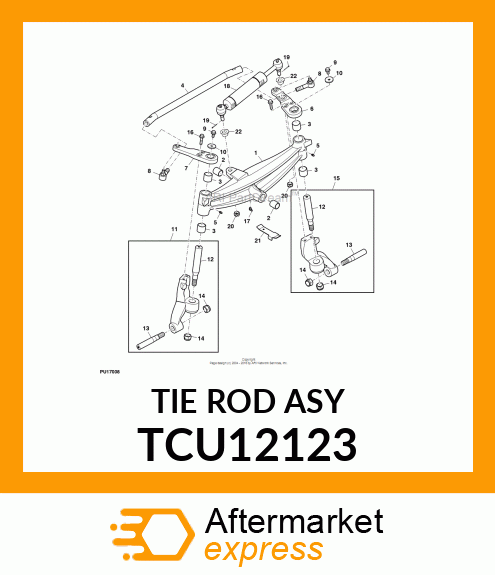 TIE ROD TCU12123