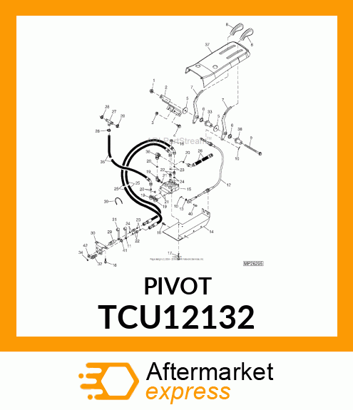 PIVOT, LEVER TCU12132