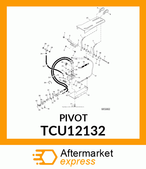 PIVOT, LEVER TCU12132