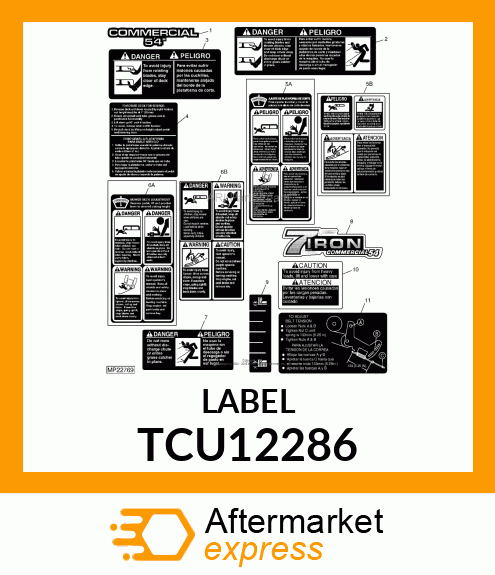 LABEL, 7 TCU12286