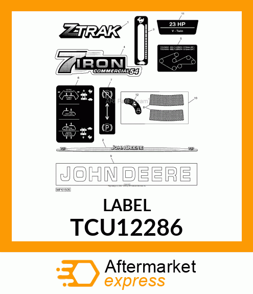 LABEL, 7 TCU12286