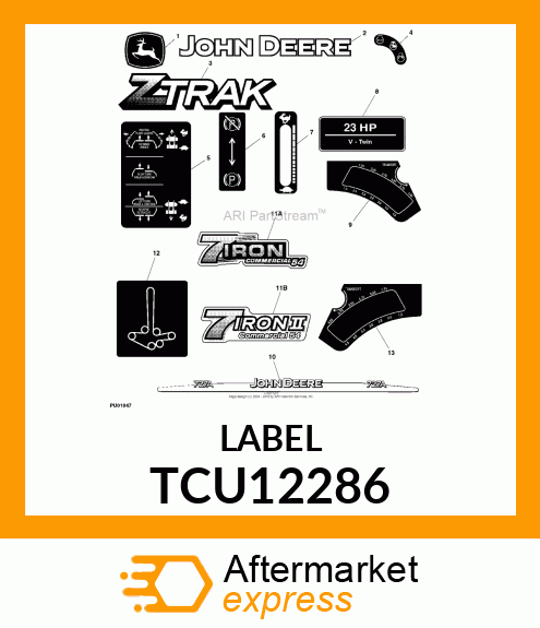 LABEL, 7 TCU12286