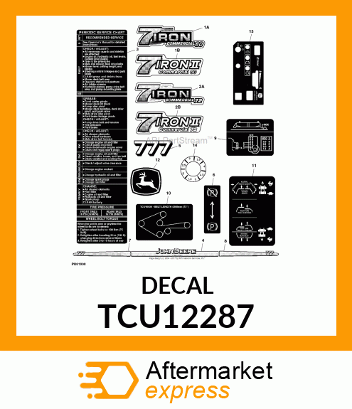 LABEL, 7 TCU12287