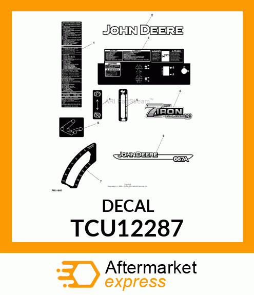 LABEL, 7 TCU12287