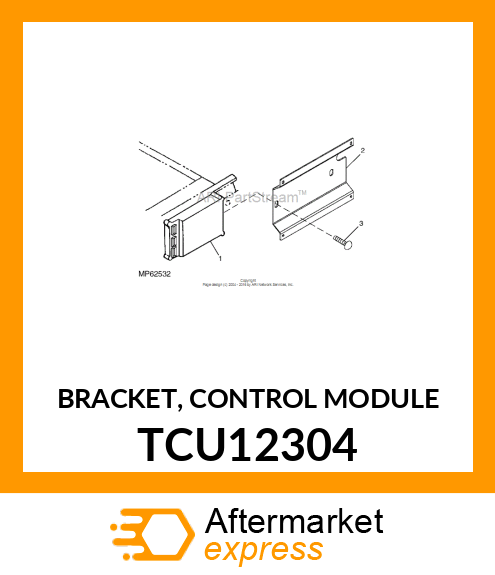 BRACKET, CONTROL MODULE TCU12304