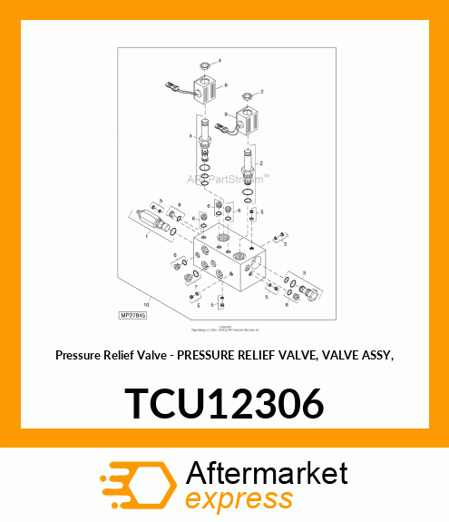 Pressure Relief Valve TCU12306